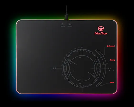Mouse pad GAMING con retroiluminación RGB P010