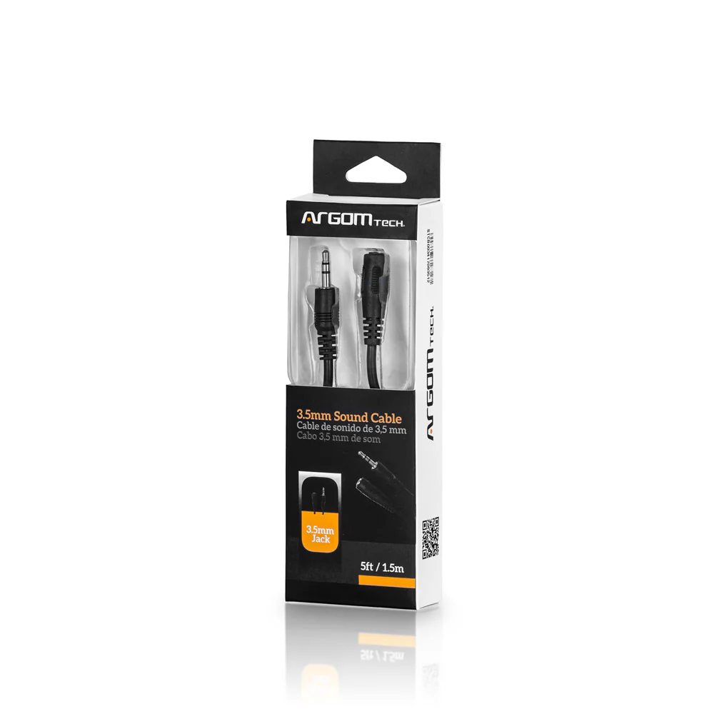 Cable de extensión de sonido macho a hembra de 1,5 m