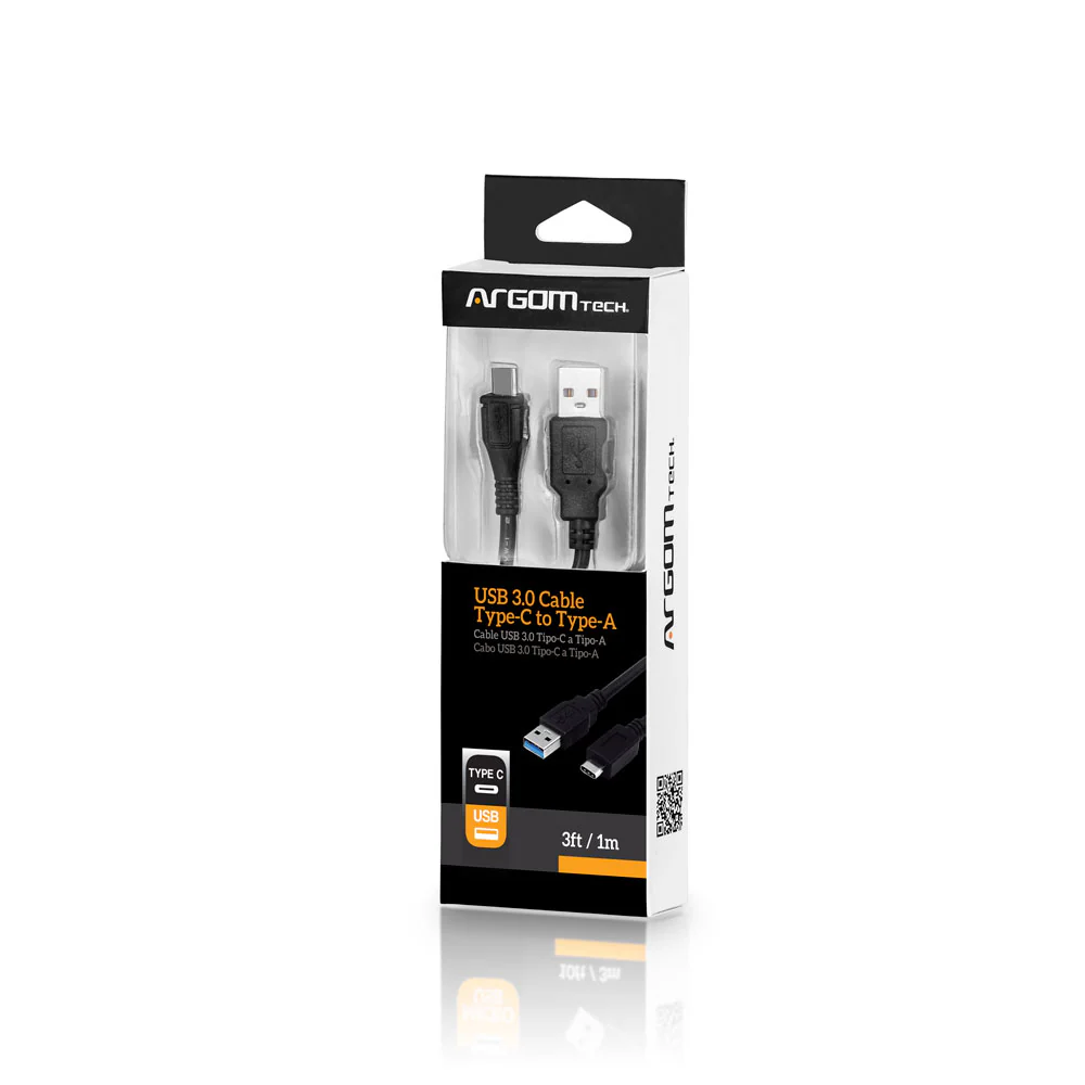 Cable USB 3.0 Tipo-C a Tipo-A de 3 piesCable USB 3.0 Tipo-C a Tipo-A de 3 pies Cable USB 3.0 Tipo-C a Tipo-A de 3 pies
