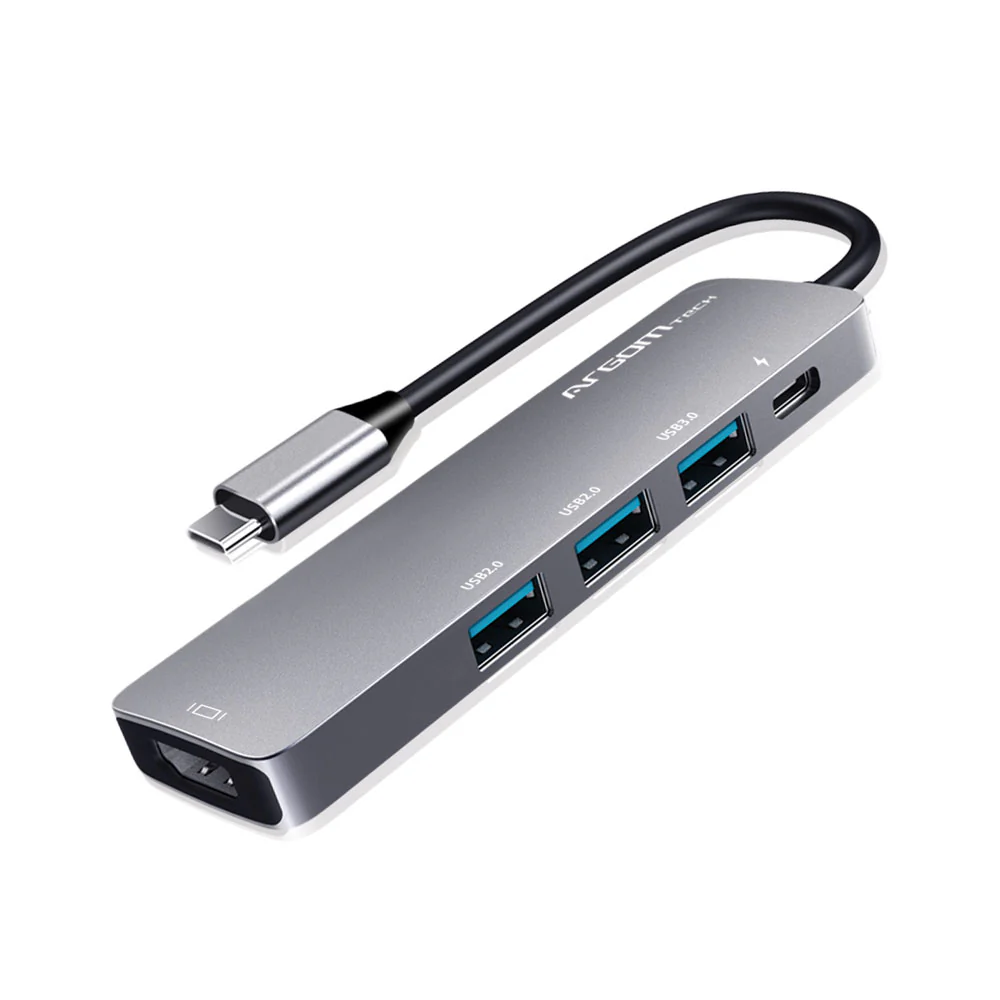 Concentrador tipo C 5 en 1 One Axess con paso de PD de 60 W - Imagen 3