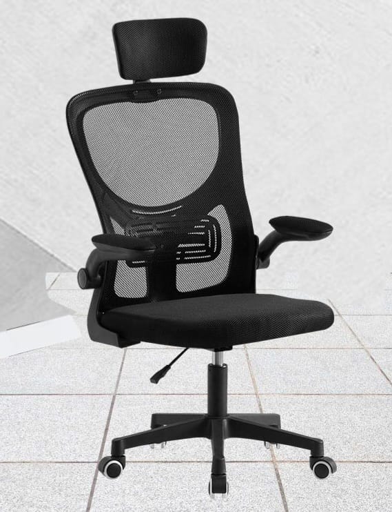 Silla  de oficina con diseño  ergonómico 
