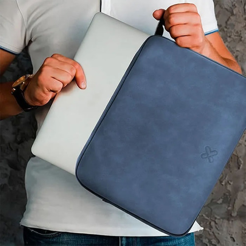 BULTO KLIPX 15.6" SQUARE SHIELD REVERSIBLE BLUE (KNS-220BL) - Imagen 2