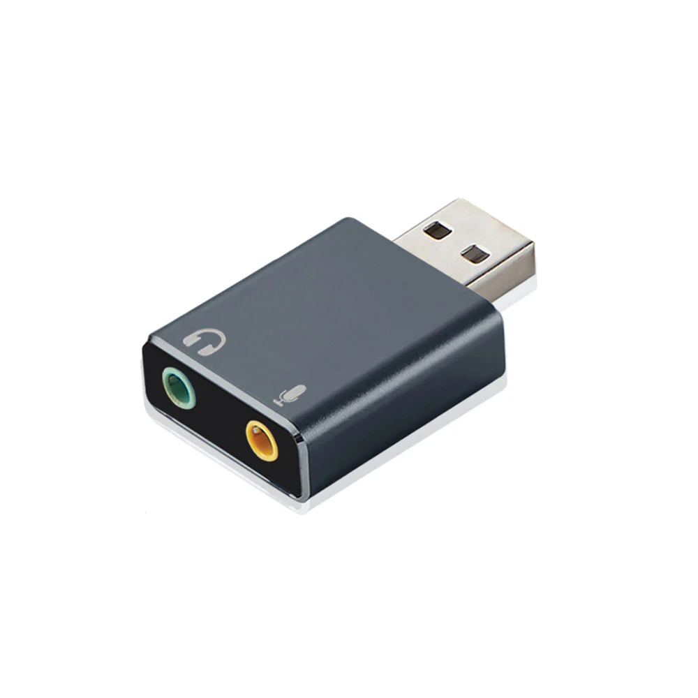 Adaptador de cable de sonido estéreo USB 2.0 - Imagen 2